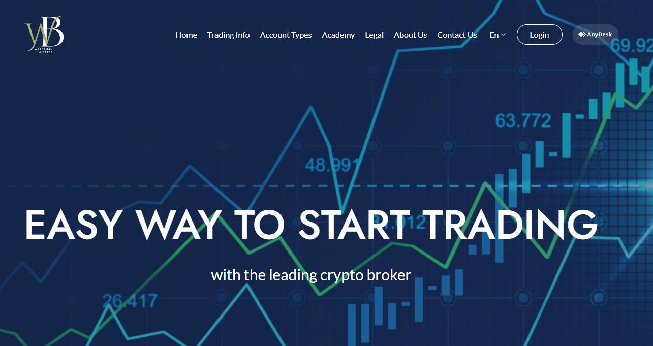 Waterman Bates Review - Broker Launches Its New Crypto Trading Platform